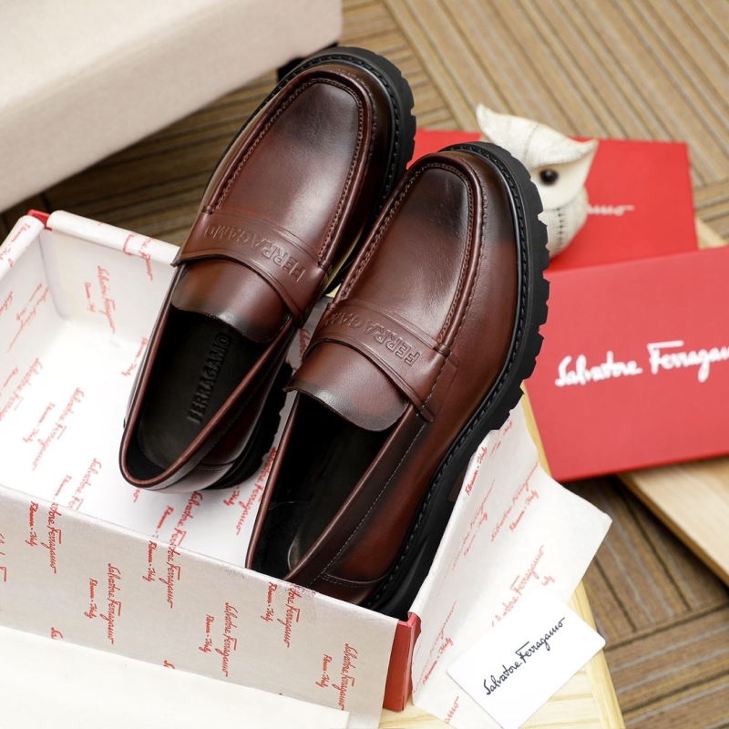 Ferragamo Leather Shoes